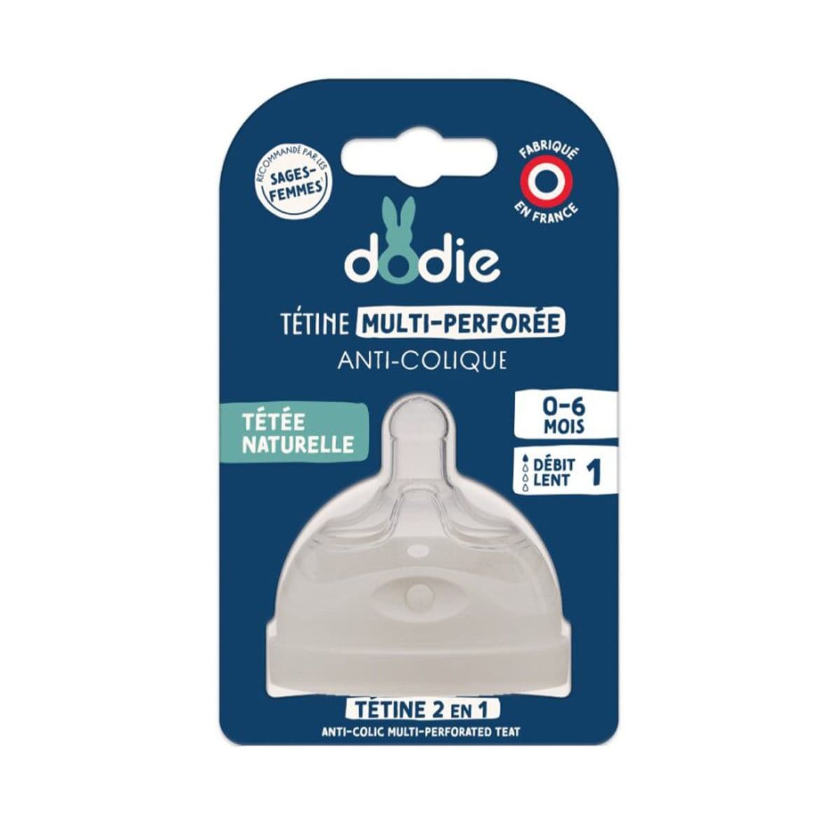 საწოვარა AC მულტი ნელი ნაკადით 0453 დოძიე - DODIE