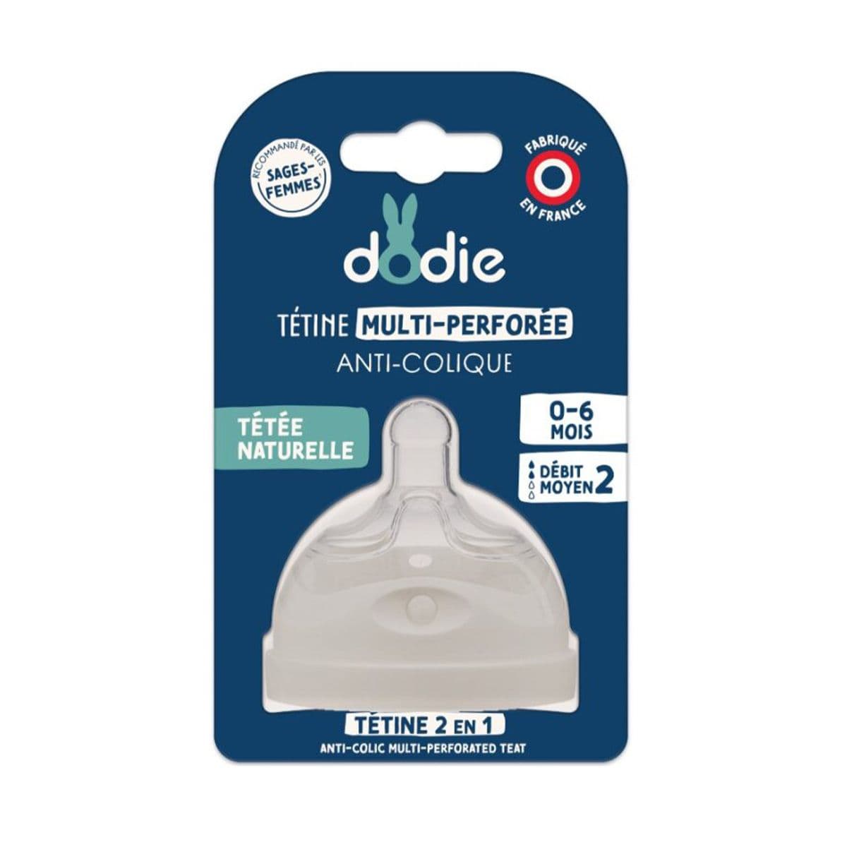 საწოვარა AC მულტი საშუალო ნაკადით 0460 დოძიე - DODIE