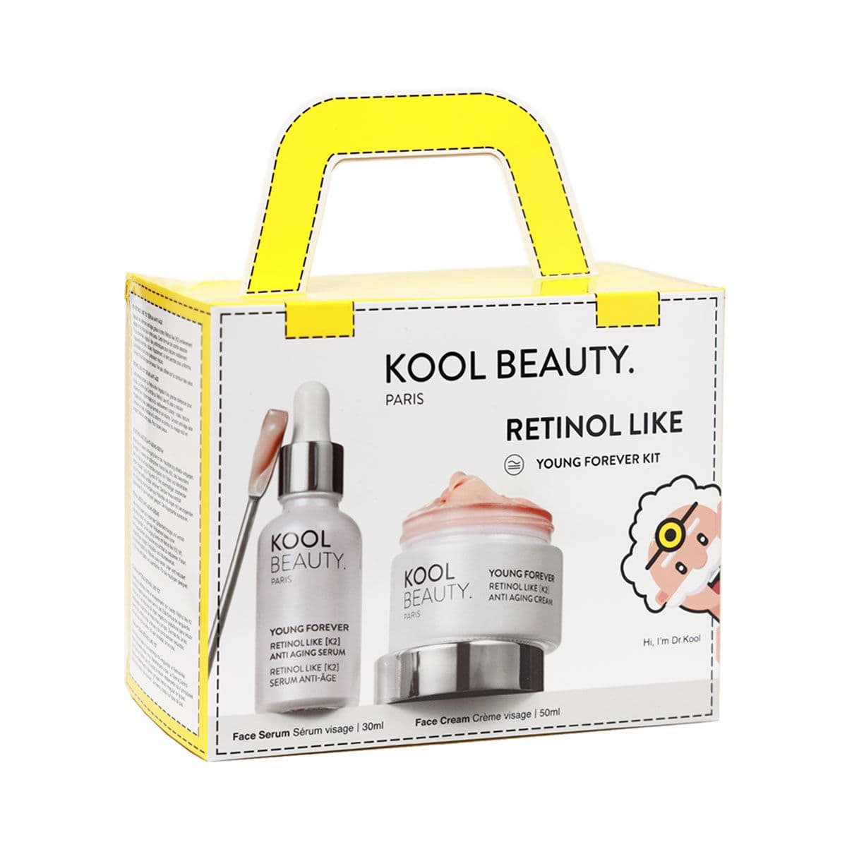 ნაკრები რეტინოლით Young Forever 0606 ქულ ბიუთი - Kool Beauty