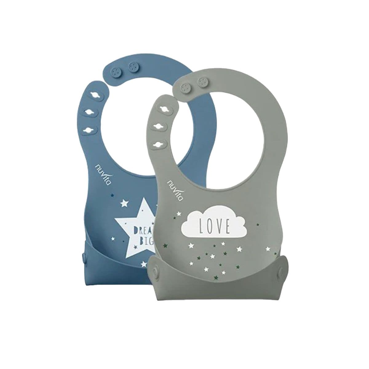 წინსაფარი სილიკონის ლურჯი 0843 ნუვიტა - Nuvita