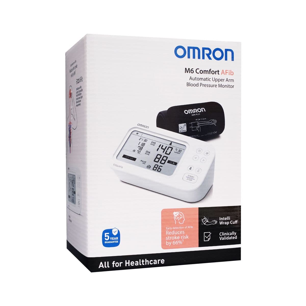 წნევის აპარ M6 Comfort Afib ომრონი - Omron 