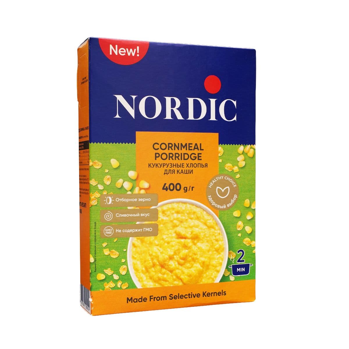 სიმინდის ფაფა 400გ 0029 ნორდიკი - Nordic