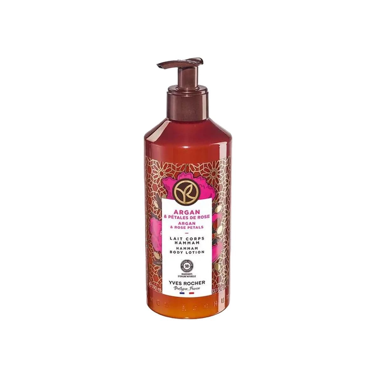 ტანის ლოსიონი არგანი და ვარდი 390 მლ 4288 ივ როშე - Yves Rocher