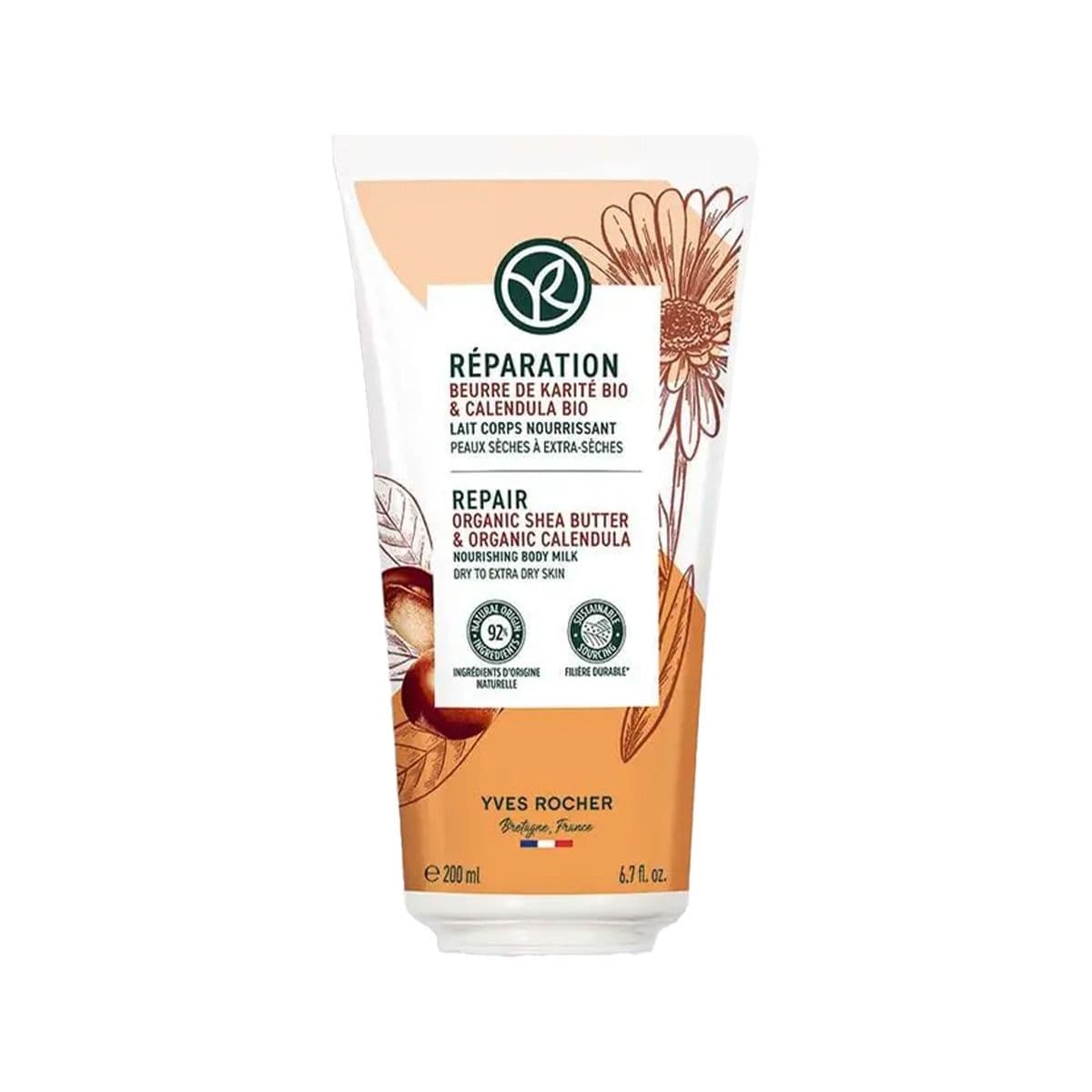 ტანის ლოსიონი მკვებავი 200 მლ 5025 ივ როშე - Yves Rocher