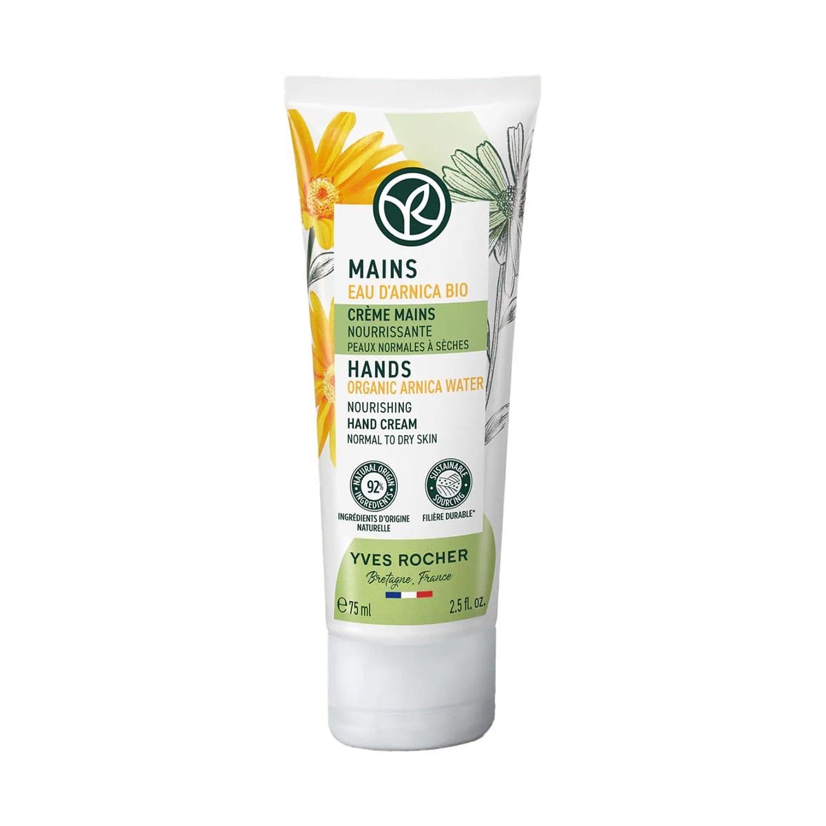 ხელის კრემი მკვებავი 2in1 4354 ივ როშე - Yves Rocher