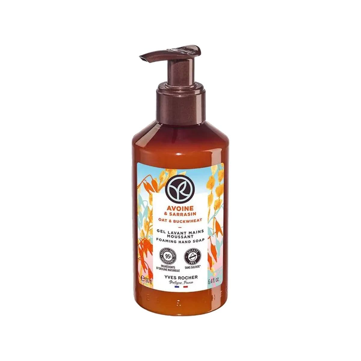 თხევადი საპონი შვრია და წიწიბურა 190 მლ 1584 ივ როშე - Yves Rocher