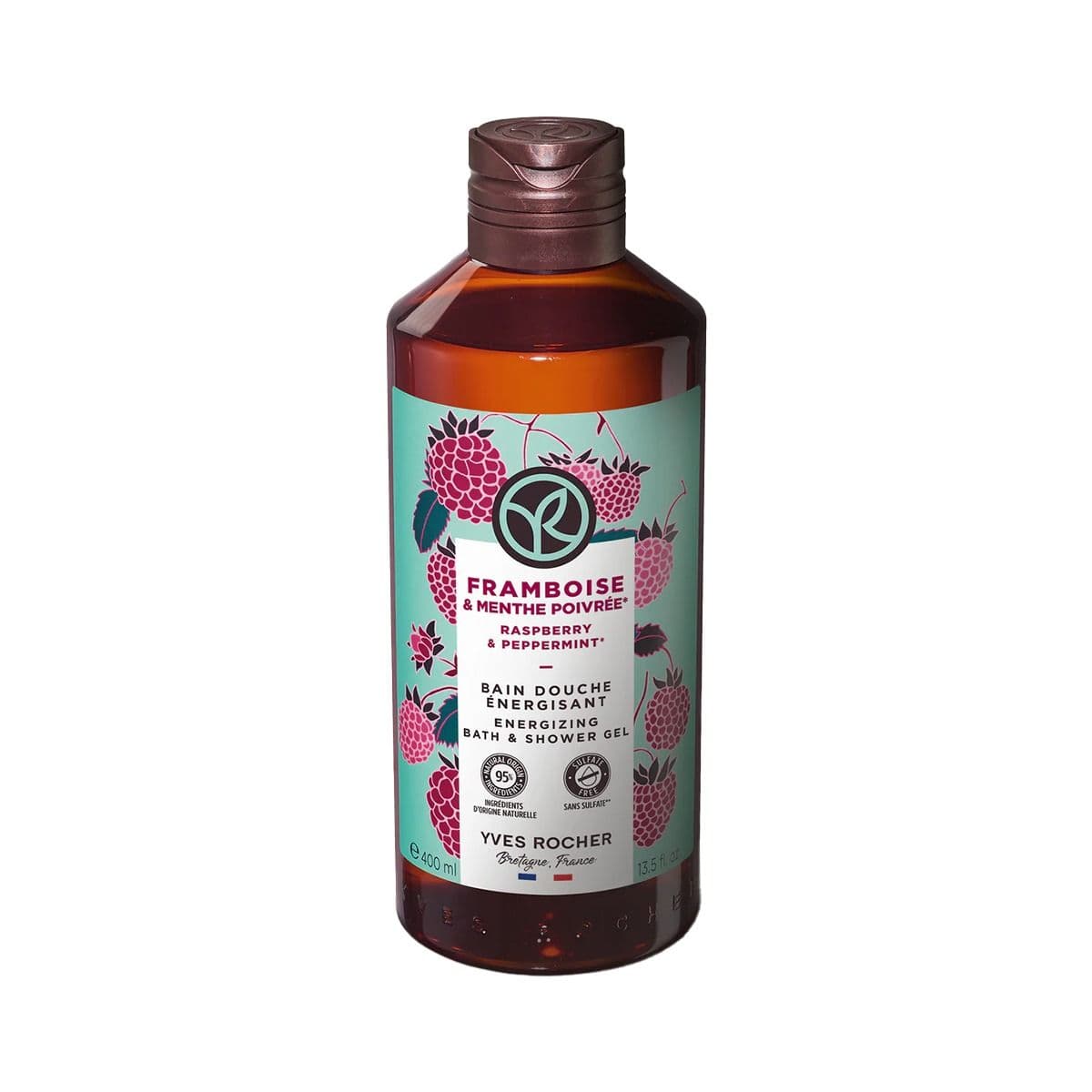 შხაპ-გელი ჟოლო და პიტნა 400 მლ 8981 ივ როშე - Yves Rocher