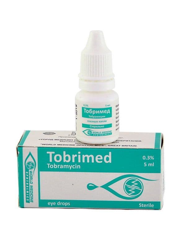 ტობრიმედი - Tobrimed თვალის წვეთები 0.3% 5მლ
