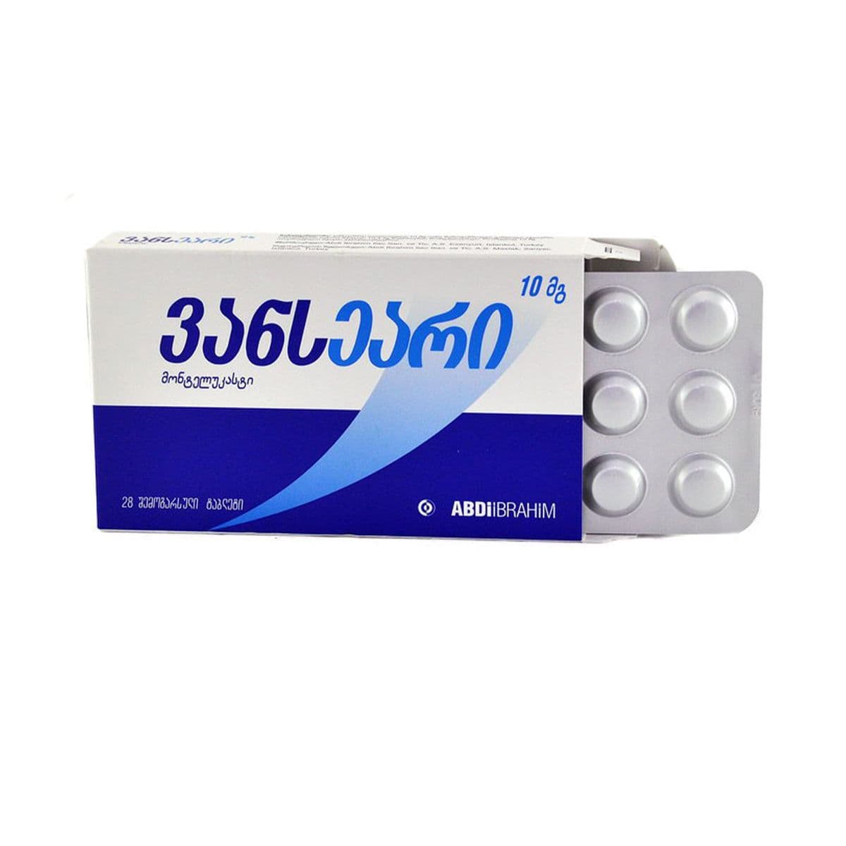 ვანსეარი - Onceair 10მგ 28 ტაბლეტი