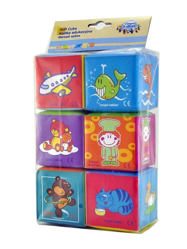 რბილი კუბიკები - 6ც 2/817 კანპოლი - Canpol