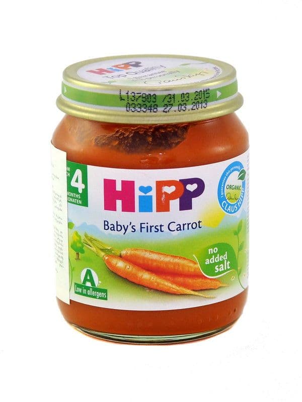 ბოსტნეულის პიურე ჰიპოალერგიული სტაფილო 4 თვიდან ჰიპი - HIPP