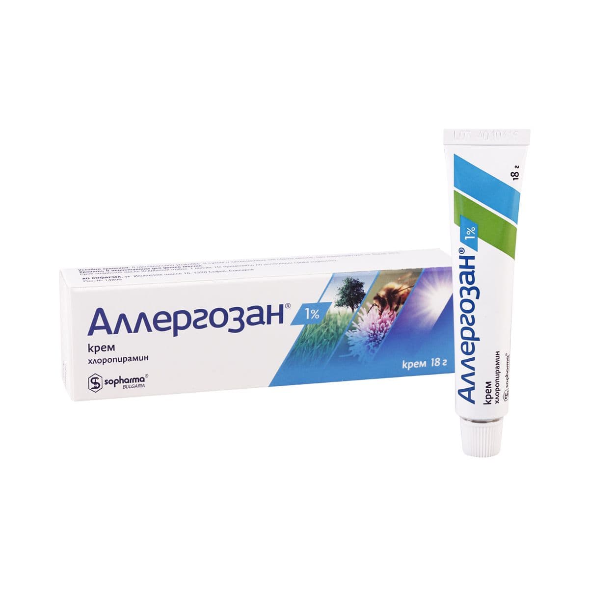 ალერგოსანი 1% კრემი - Allergosan 1% cream 18 გრ