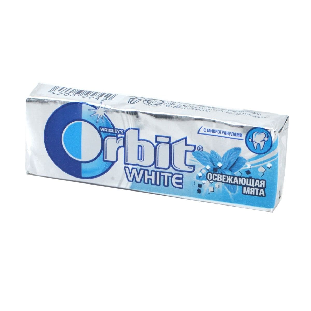 საღეჭი რეზინი თეთრი ფრეშმინტი 9942 ორბიტი - Orbit