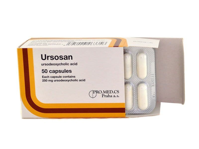 ურსოსანი - Ursosan 250მგ 50 კაფსულა