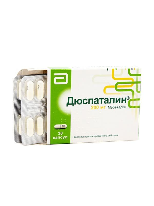 დუსპატალინი - Duspatalin 200მგ 30 კაფსულა