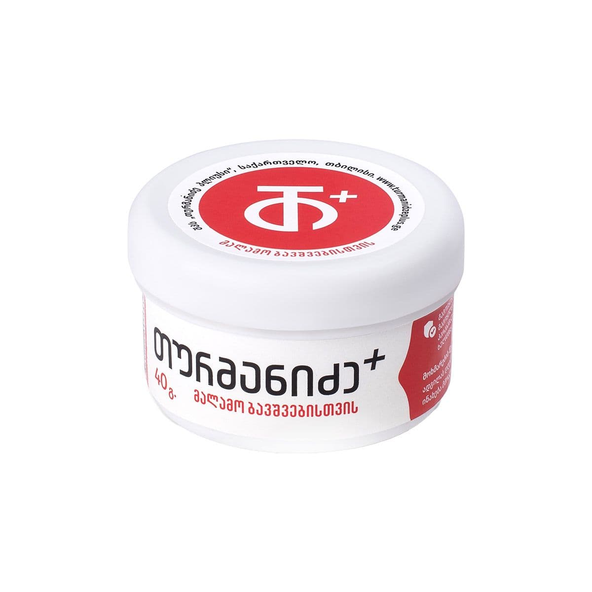 ბავშვის მალამო 40გ თურმანიძე პლიუსი - Turmanidze Plus