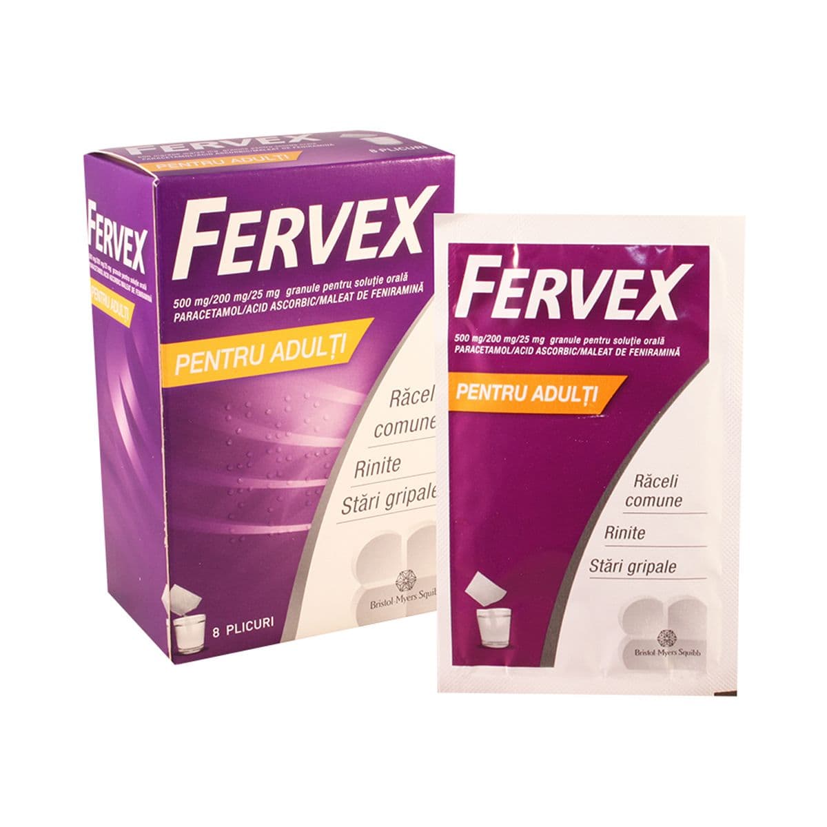 ფერვექსი - Fervex შაქრით 8 საშეტი