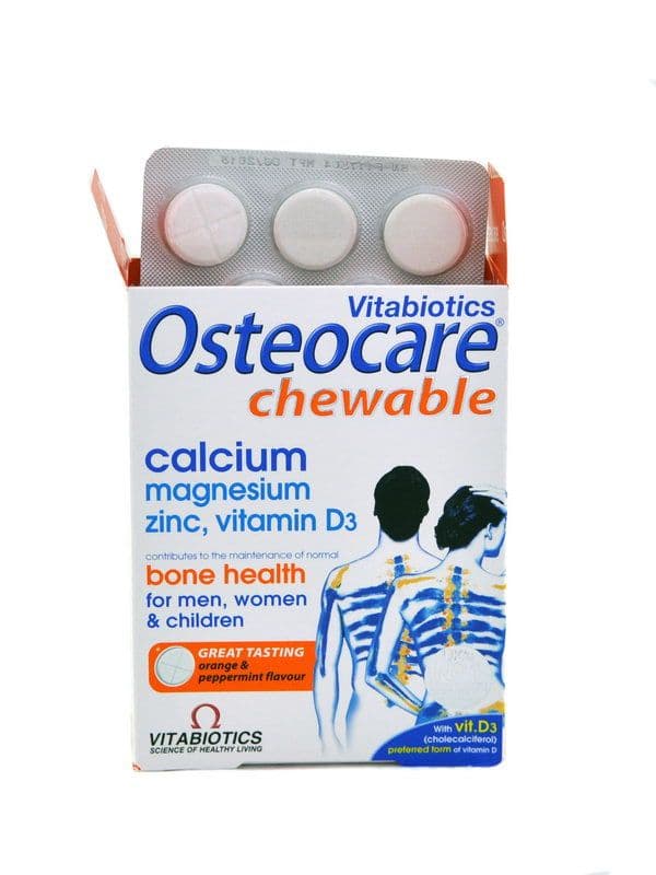 ოსტეოქეა 30 საღეჭი ტაბლეტი ვიტაბიოტიკსი - Vitabiotics