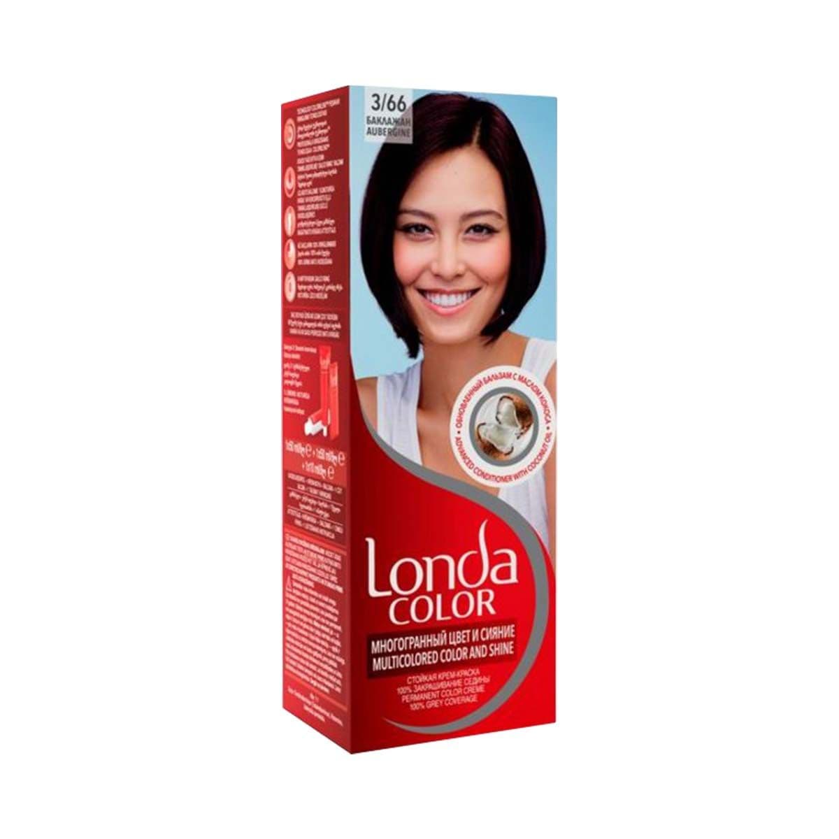 ლონდაკოლორი ბადრიჯნისფერი 3/66 4526/5351 ლონდა - Londa