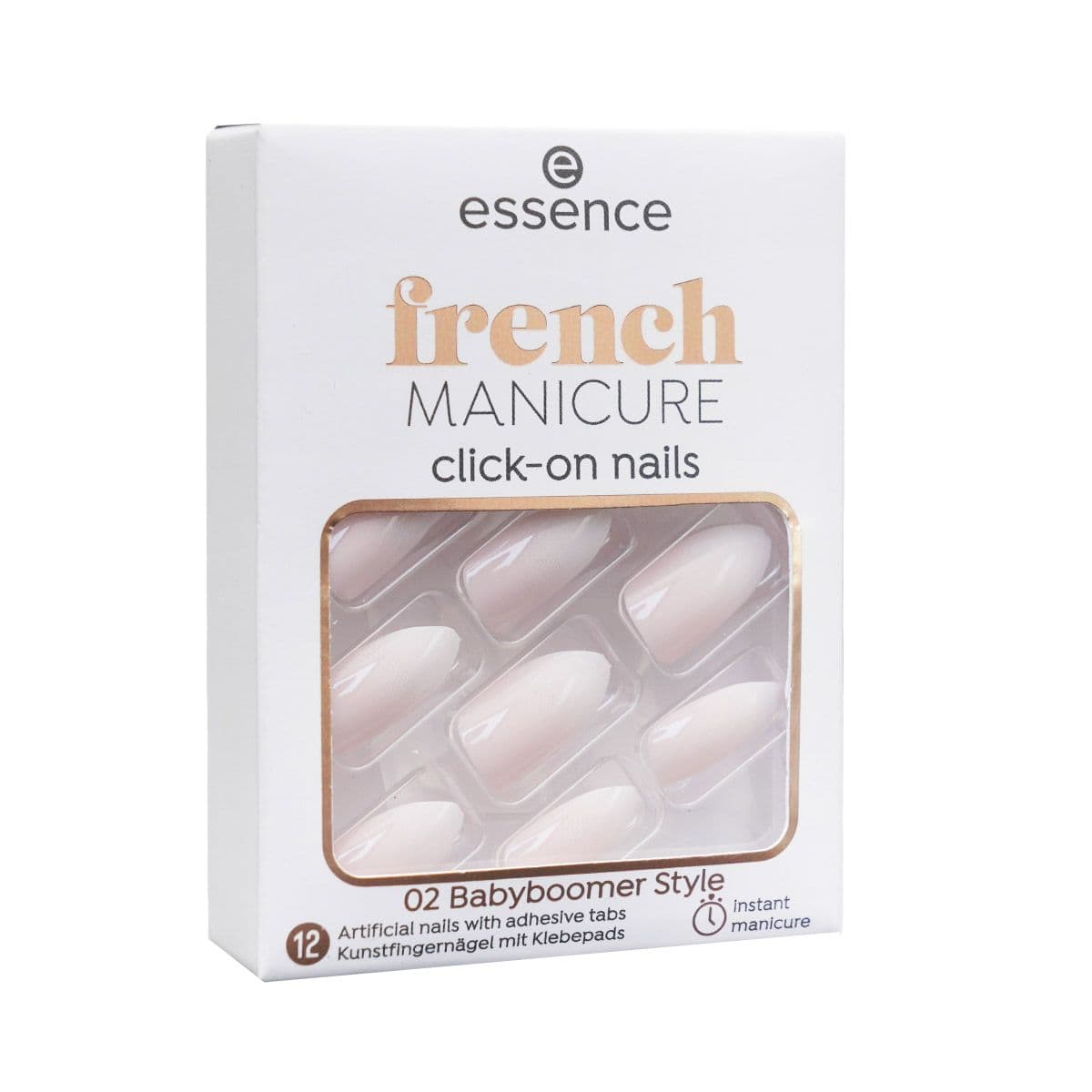 ხელოვნური ფრჩხილი French 02 2484 ესენსი - Essence