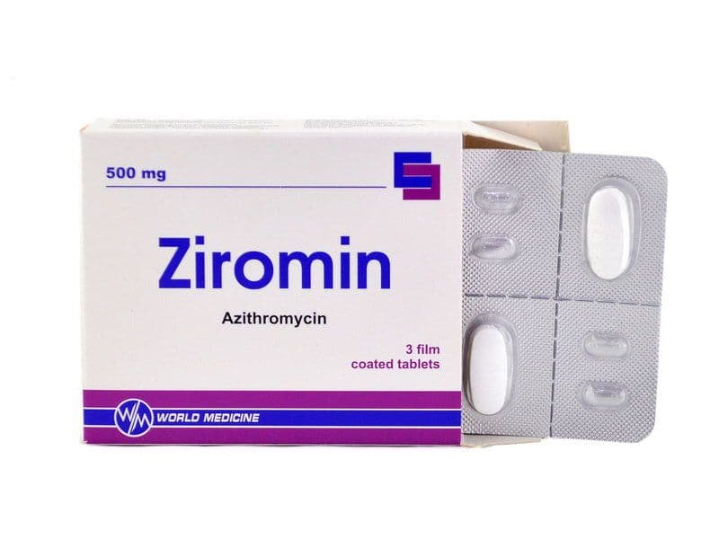 ზირომინი - Ziromin 500მგ 3ტაბლეტი