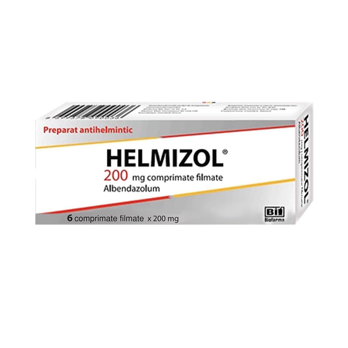 ჰელმიზოლი - Helmizol 6 ტაბლეტი