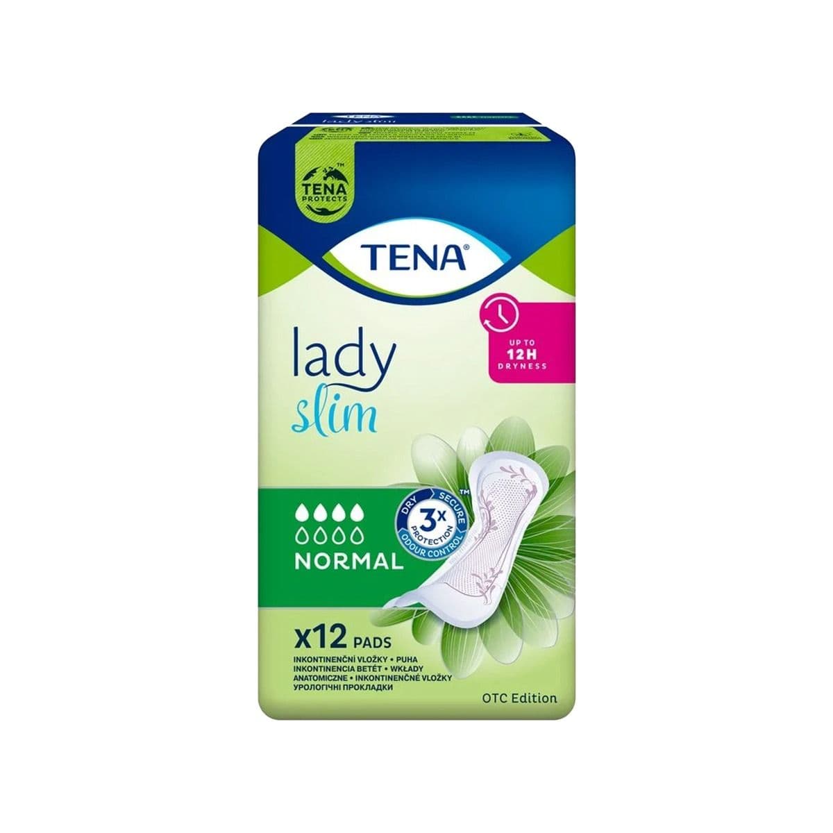 ქალის უროლოგიური საფენი 12 ცალი 2127 ტენა - Tena