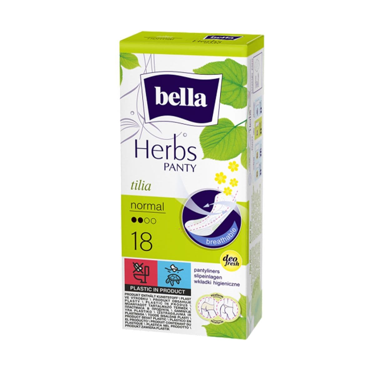 საფენი Deo Tilia 18 ცალი 2350 ბელა- Bella