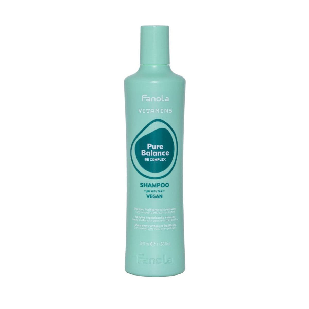 ქერტლის საწინააღმდეგო შამპუნი Pure 350მლ 2593 ფანოლა - Fanola