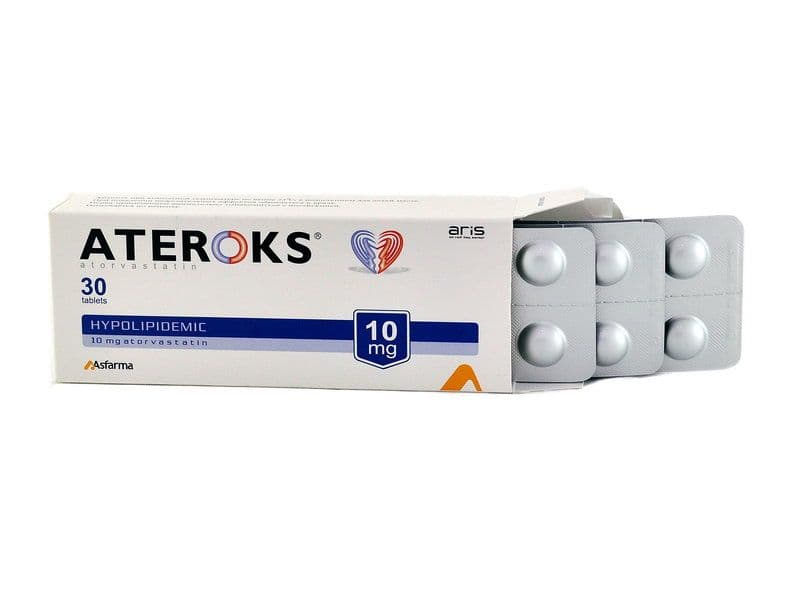 ათეროქსი 10 მგ. 30 ტაბლეტი