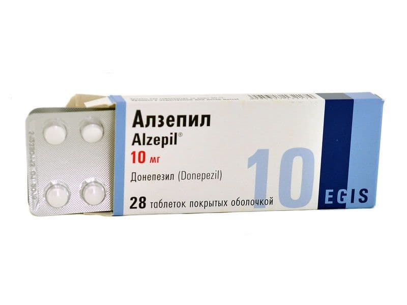 ალზეპილი - ALZEPIL 10 მგ. 28 ტაბლეტი