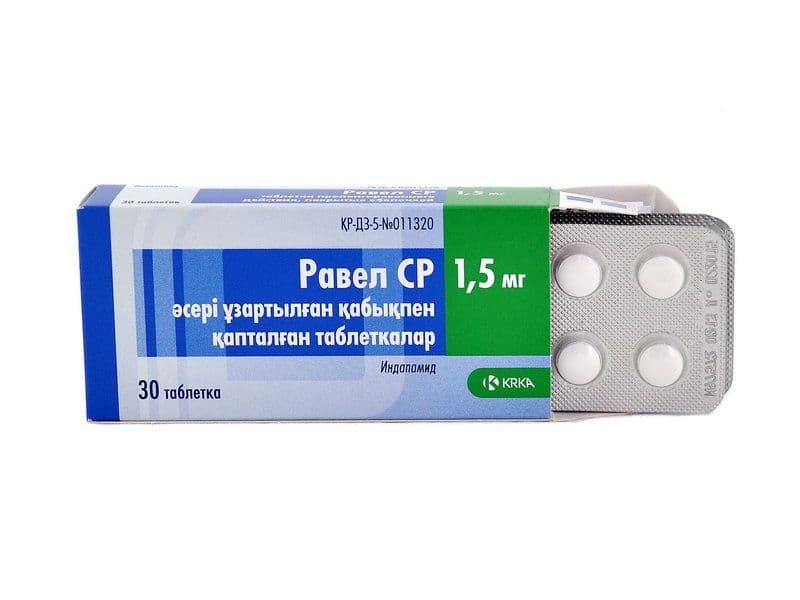 რაველი Sr - Rawel Sr 1.5მგ 30 ტაბლეტი