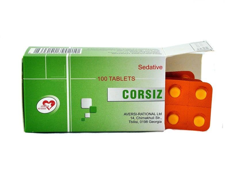 კორსიზი - CORSIZ 100 ტაბლეტი