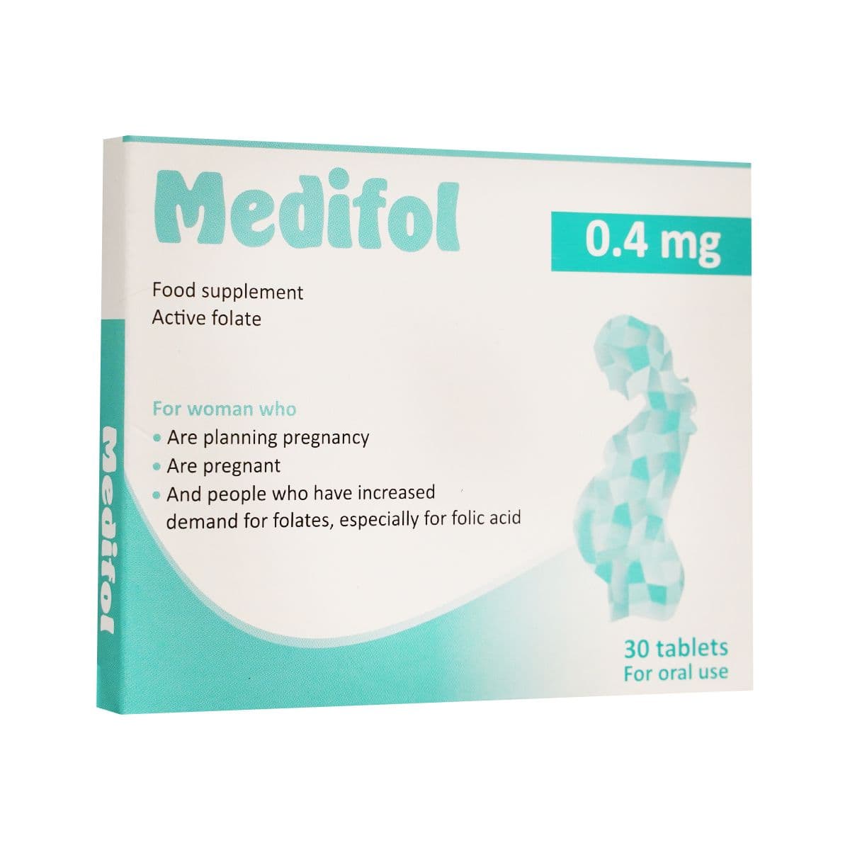 მედიფოლი - Medifol 0.4 მგ 30 ტაბლეტი