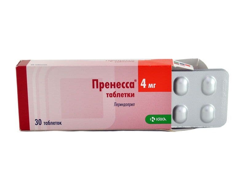 პრენესა - Prenessa 4მგ. 30 ტაბლეტი