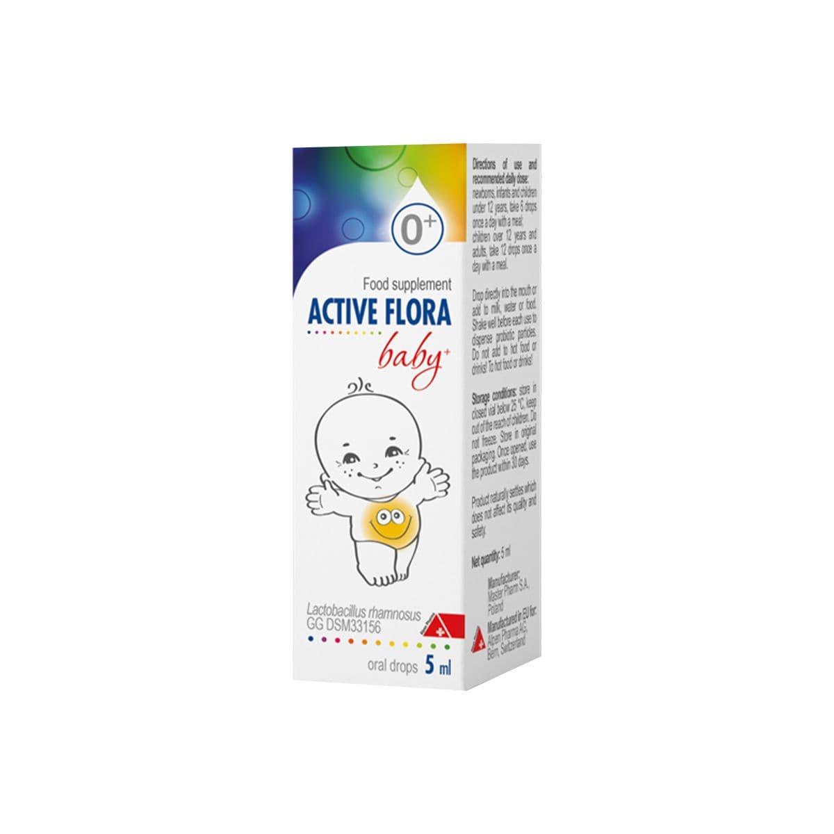 აქტივ ფლორა - Active Flora ბეიბი წვეთები 5მლ