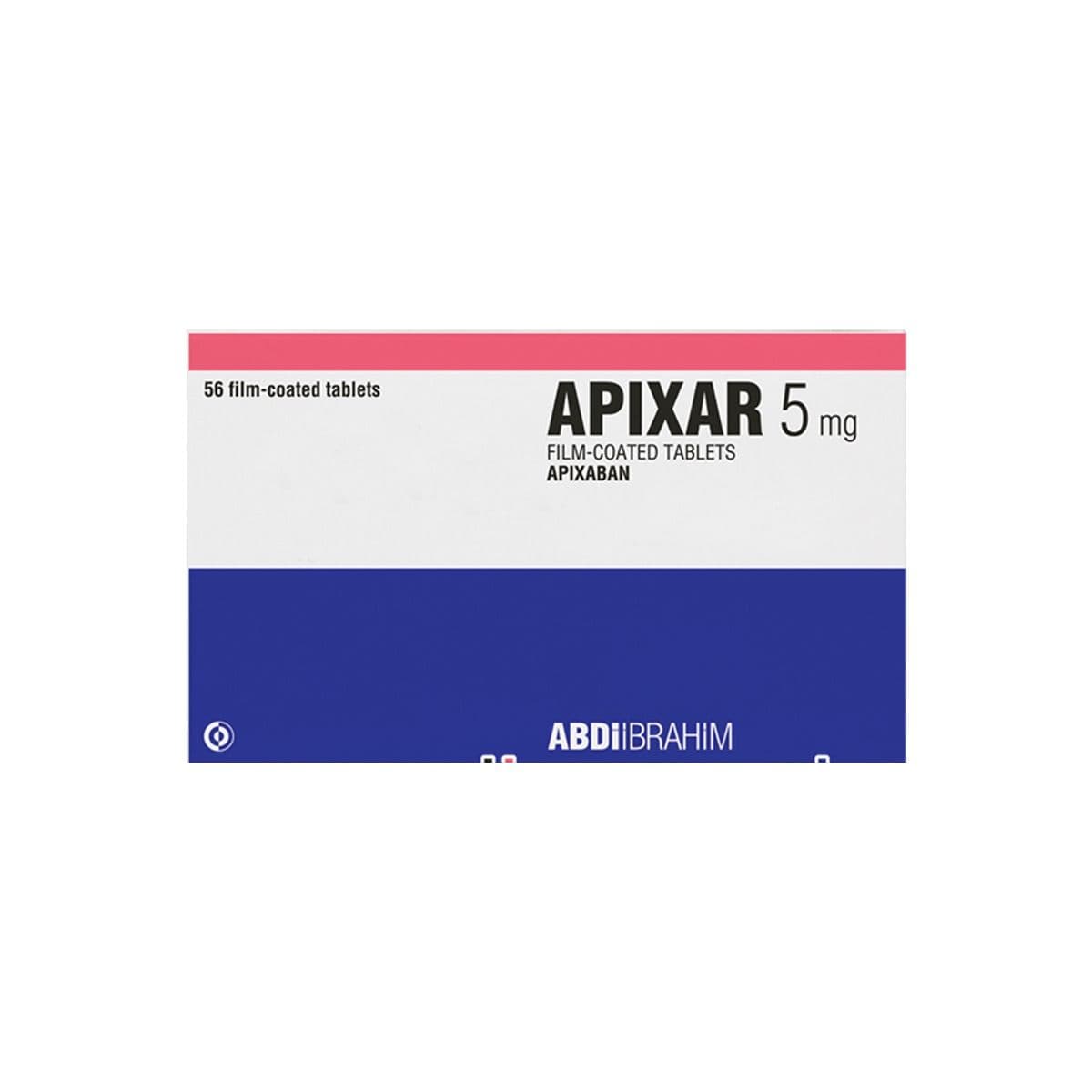 აპიქსარი - Apixar 5მგ 56 ტაბლეტი