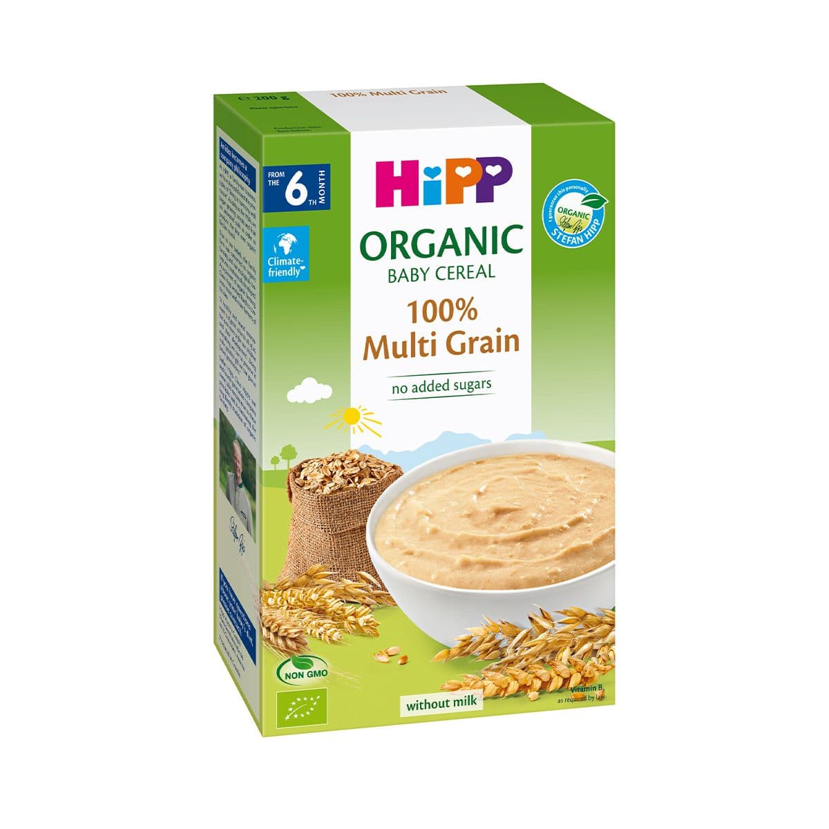 ურძეო ფაფა მრავალმარცვალი 30405 ჰიპი - HIPP