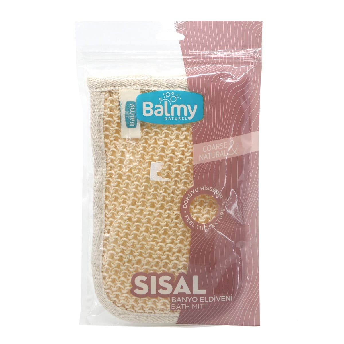 ღრუბელი ხელთმანი პირსახოცის ბალმი - Balmy