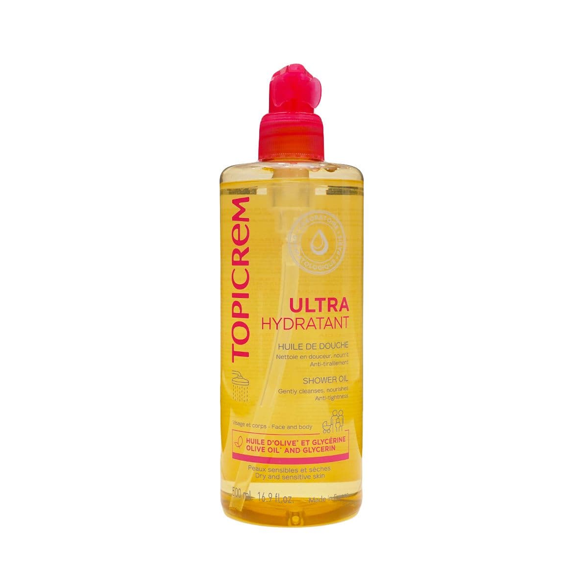 დასაბანი ზეთი 500 მლ 5096 ტოპიკრემი - Topicrem