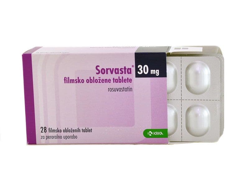 სორვასტა - Sorvasta 30მგ 28 ტაბლეტი