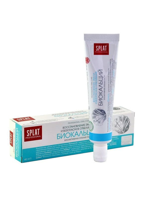 კბილის პასტა პროფესიონალი ბიოკალციუმი 40 გ 4789 სპლატი - Splat