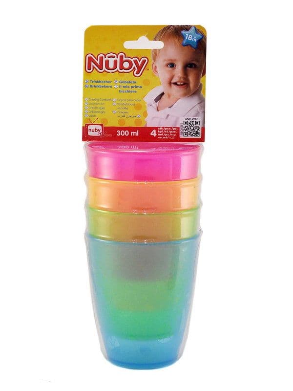 პლასმასის ჭიქა N4 ნუბი - Nuby