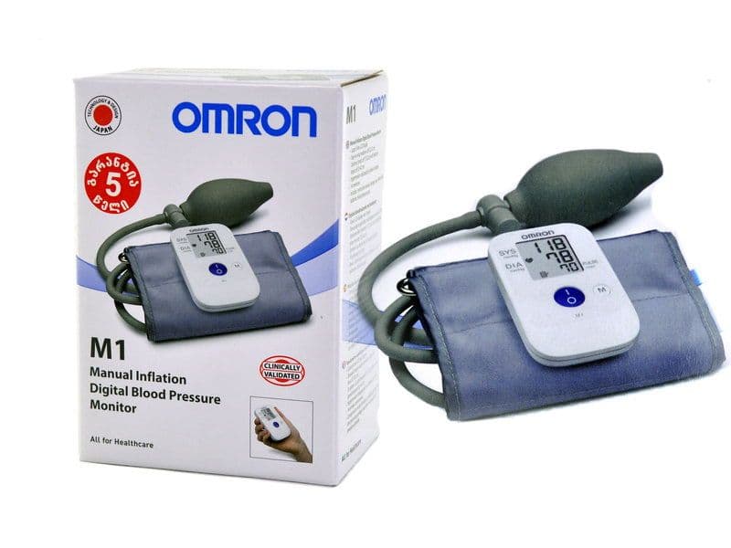 Omron - ომრონი წნევის საზომი აპარატი M1 ნახევრადავტომატური