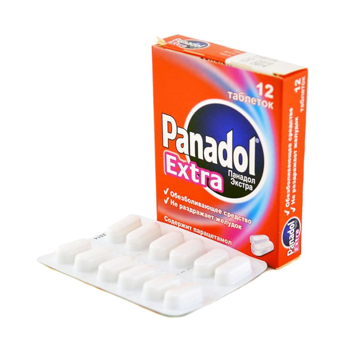 Panadol Extra - პანადოლი ექსტრა 12 ტაბლეტი