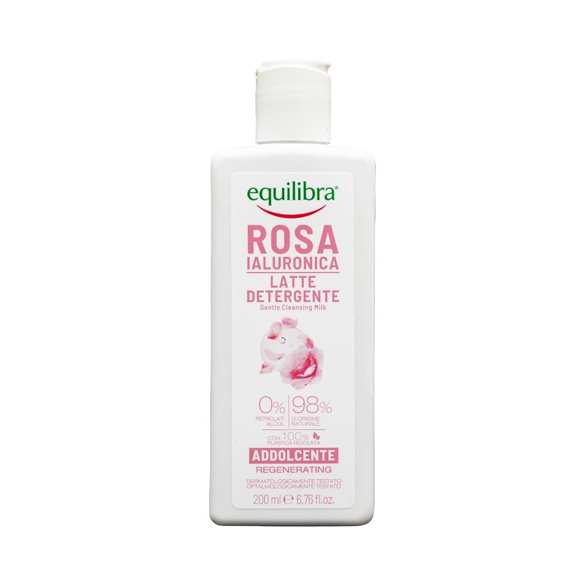 გამწმენდი რძე Rose Hyaluronic 200 მლ 9175 ექვილიბრა - Equilibra