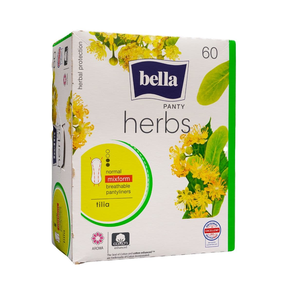 ჰიგიენური საფენი დეო ფრთიანი Tilla 60 ცალი 4406 ბელა - Bella