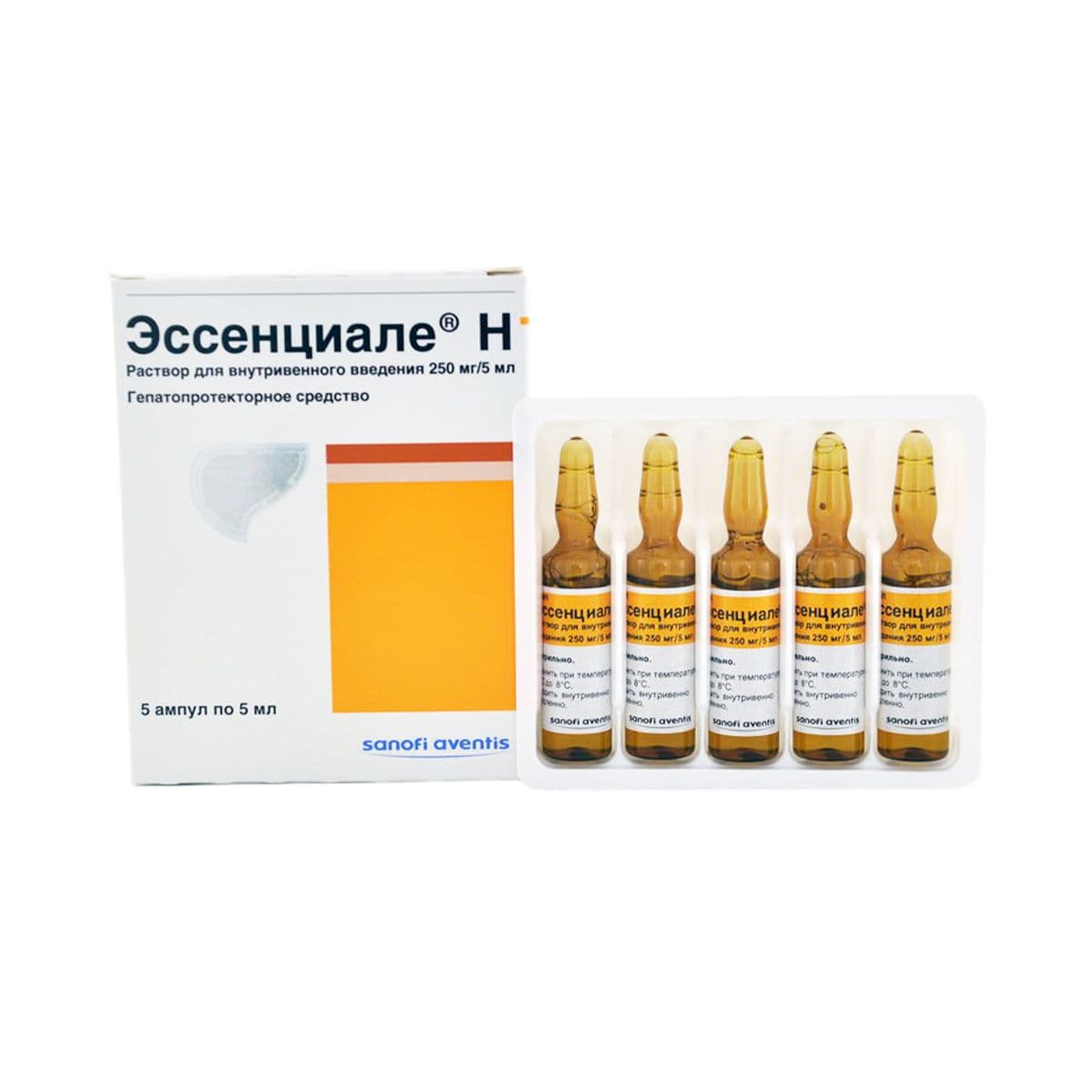 ესენციალე - Essentiale 5მლ 5 ამპულა