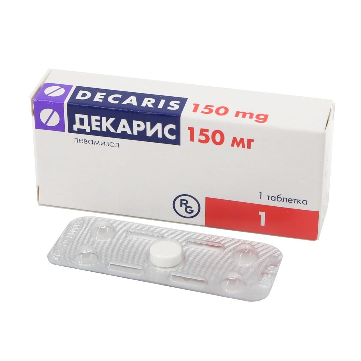 დეკარისი - Decaris ტაბ. 150მგ 1ცალი