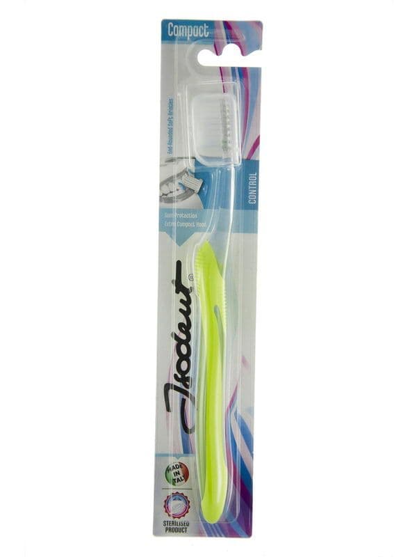 კბილის ჯაგრისი კომპაქტი თავით ისოდენტი - Isodent